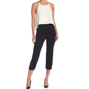 LOVE...ADY Layered Halter Popover Jumpsuit Pockets